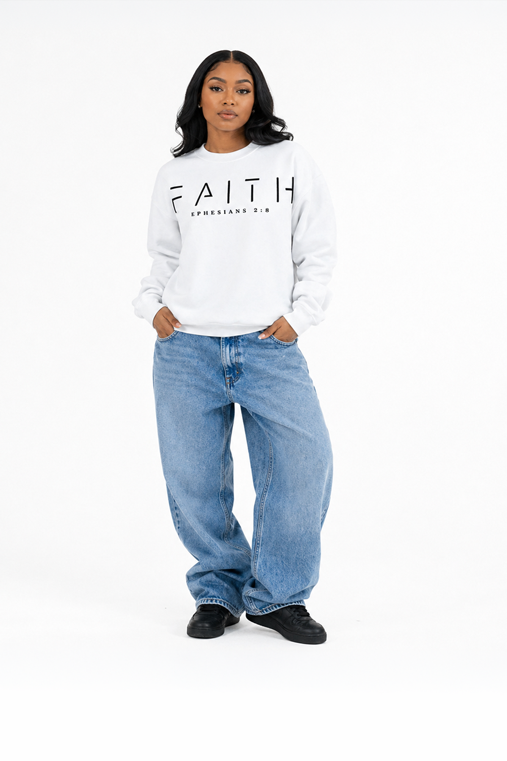 FAITH Sweatshirt– Ephesians 2:8