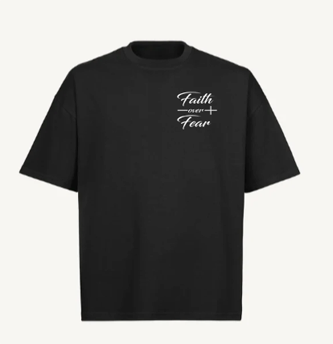 Faith Over Fear – God Got Your Back T-Shirt