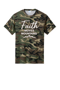 Faith Moves Mountains Premium Graphic T Shirt