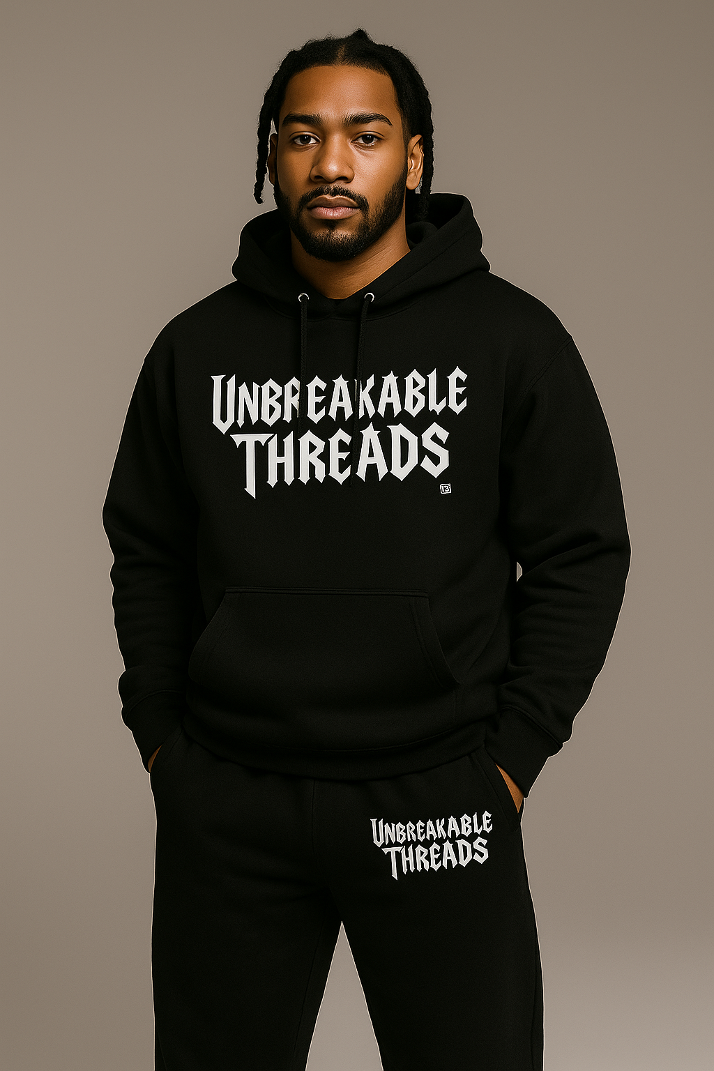 Unbreakable Threads – Fleece Hoodie & Sweatpants Suit